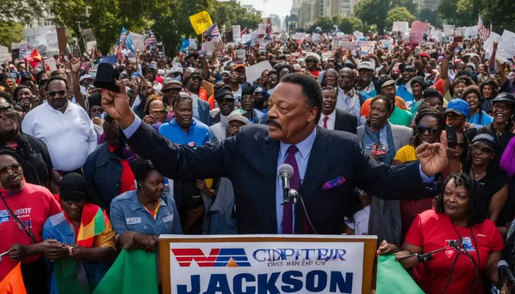 Rev. Jesse Jackson Presidential Campaigns