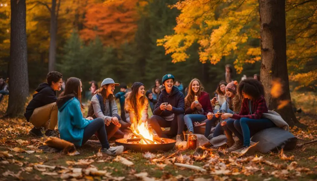 outdoor fall activities for youth groups