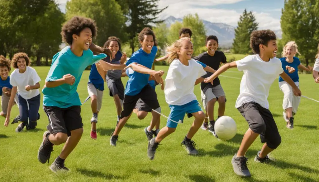 physical games for LDS youth