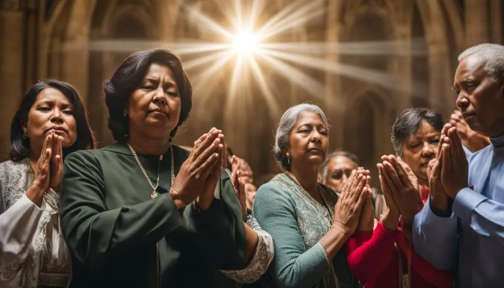 power of prayer in Catholic fundraising