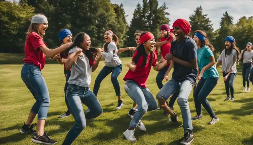 trust-building games for youth group